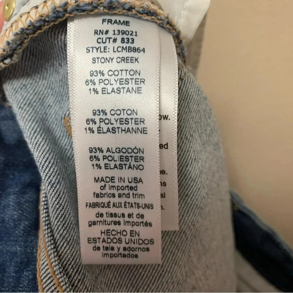 Frame Le Crop Mini Boot Jeans - Picture 12 of 12